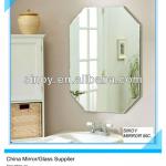 3mm 4mm 5mm 6mm Frameless Dressing Mirror with ISO certificate