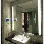 Backlit Hotel Bathroom Lighted Mirror