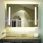 Frameless bathroom led mirror demister CE,IP54-jz107