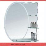 clear mirror from silver or aluminium coated with shelf ZC-0003-ZC-0003