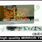 Newest!Hot sale!Waterproof Mirror TV,Samsung panel Full Mirror TV,with USB/HDMI/SCART/VGA port-