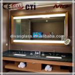 bath vanity full length wall mirror wooden mirror-NRG1203