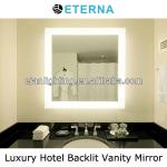 Wall Mounted Frameless Backlit Bathroom Mirror for Hotel-EMI.18