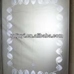 led illuminating matt bathroom mirror-M157