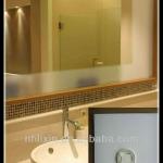 Hotel Bathroom Vanity Mirror &amp; Defogger