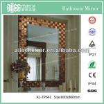 beauty salon one way mirror glass fashion glass mirror cabinet door-AL-DJ210