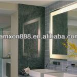 Fogless bathroom mirror with light for villa-LK09273