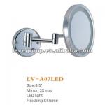 LED wall shaving mirror-LV-A07LED