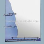 Glass shelf mirror 2240-2240