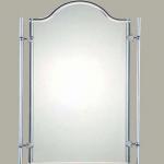 computer grooved mirror with a shelf-B016