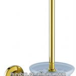 gold finish toilet brush holder-2257A