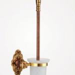 Brass Unique Decorative Toilet Brush Holder-Baroque Toilet Brush
