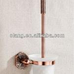 antique red wall mounted toilet brush holder OL-8607-oL-2707