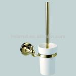 Brass gold toilet brush holder-7357A
