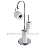 Plastic Toilet Brush Holder Metal Stand-TS91