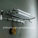 Stainless steel towel rack collapsible towel rack H-007A-H-007A