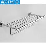 wall mount 304 stainless steel hotel bathroom towel rack-T0012