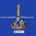 Novelty ceramic towel rack for crafts-MCH0053