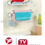 SUCTION TOWEL BAR SHELF-FX-TV-C98