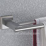 bathroom 304 stainless steel bathroom pendant double towel bar-L3002