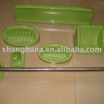 Bathroom ceramic green towel rack BA01-BA01