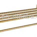 gold plated brass bath towel shelf A23305G-A23305G
