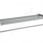 modern design chrome plating quality rolled towerl rack with towel bar-HM-A152171-9