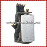 Cute resin climbing bears animal Toilet Paper Holder Stand