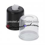 P124 High Quality Diameter 140mm Acrylic Round Facial Tissue Dispenser For Car-P124