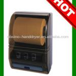 Automatic plastic towel paper dispenser (tissue box tissue holder) electric toilet paper dispenser auto cut paper dispenser