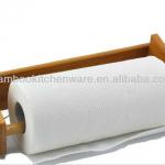 Bamboo Paper Towel Holder-B-081