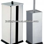 Stainless Steel Square Toilet Brush and Roll Holder Chrome-KH34023-A