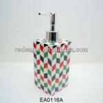 EA0116A contemporary design four color polyresin lotion dispenser-EA0116A