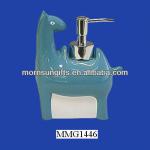 Animal cracker ceramic decorative foam soap dispenser-MMG1446