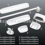 6pcs decorated full set of bathroom accessories-G008