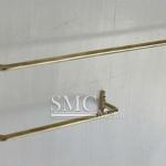 brass single towel bar (Brass Bar, Brass Rod for Towel)-Rod / Bar