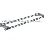 Hotel bathroom accessories 304 stainless steel double chrome towel bar-Luxe11-12