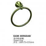 Brass Wall Mounted Towel Ring hand towel with towel ring-KAM-8hand towel with towel ring