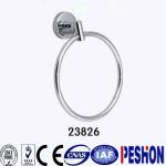 Modern Zinc Alloy Bathroom Accessories Wall Towel Ring-bathroom round towel ring