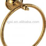 gold brass towel ring A23326G