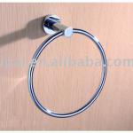 Contemporary All Brass Chrome Bathroom Towel Ring (1906)-1906