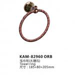 Brass Wall Mounted Towel Ring suction cup towel ring-KAM-suction cup towel ring