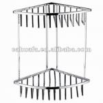 304 Stainless Steel Double Layer Corner Rack