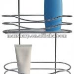 chrome shower caddy with hook