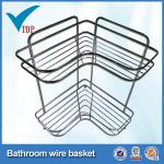 Chrome plated metal Bathroom Basket-
