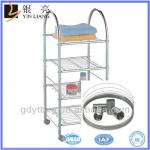 High quality stainless steel wire for metal bathroom corner shelf