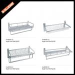2014 fashion polished with waxing contemporary aluminum bathroom towel racks with shelves 5 years guarantee