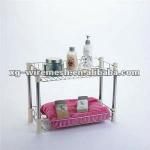 Stainless steel Bathroom commodity shelf(factory,low price)