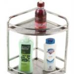 Stainless Steel 2 Tiers Bathroom Shampoo Rack-XYF-1805