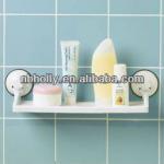 Plastic suction cup bathroom shelf rack-TV427